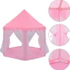 vidaXL Speeltent prinses roze