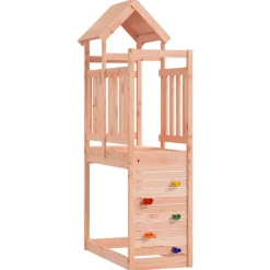vidaXL Speeltoren Bruin 53 x 110,5 x 214 cm Massief Douglas hout