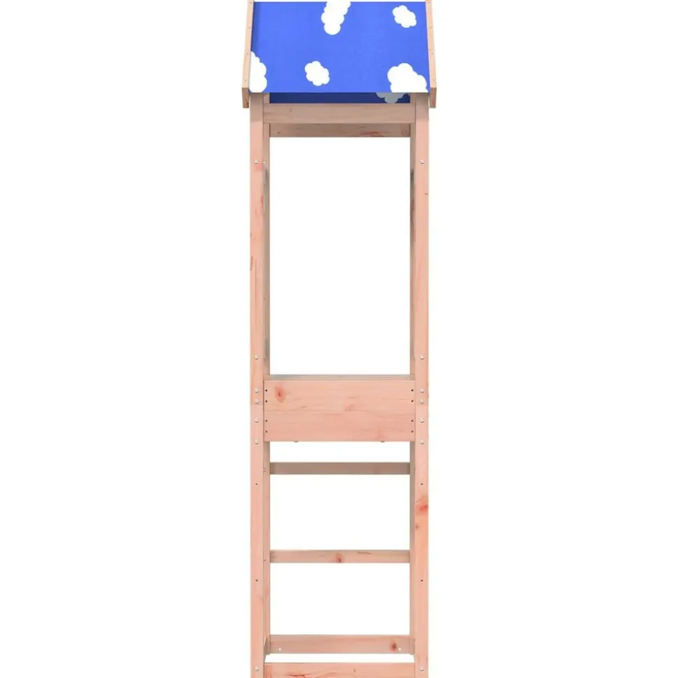 vidaXL Speeltoren Bruin 52,5 x 46,5 x 208 cm Massief Douglas hout