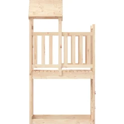 vidaXL Speeltoren Bruin 53 x 110,5 x 214 cm Massief grenenhout