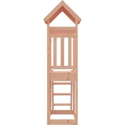 vidaXL Speeltoren Bruin 110,5 x 52,5 x 214 cm Massief Douglas hout
