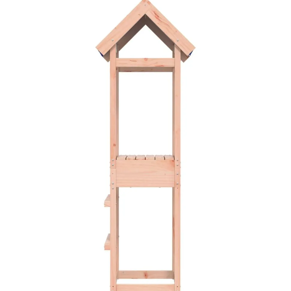 vidaXL Speeltoren Bruin 52,5 x 46,5 x 195 cm Massief Douglas hout