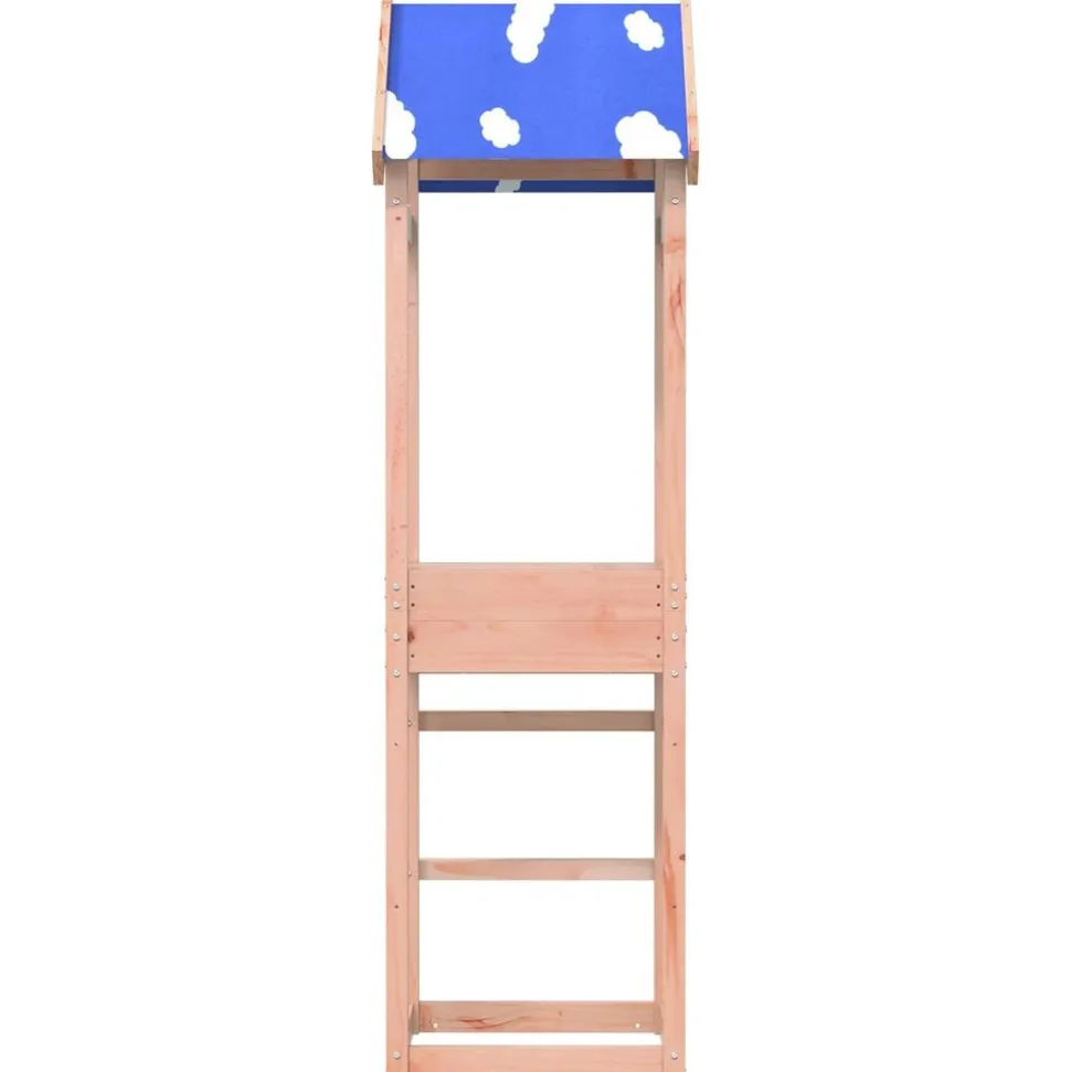 vidaXL Speeltoren Bruin 52,5 x 46,5 x 195 cm Massief Douglas hout