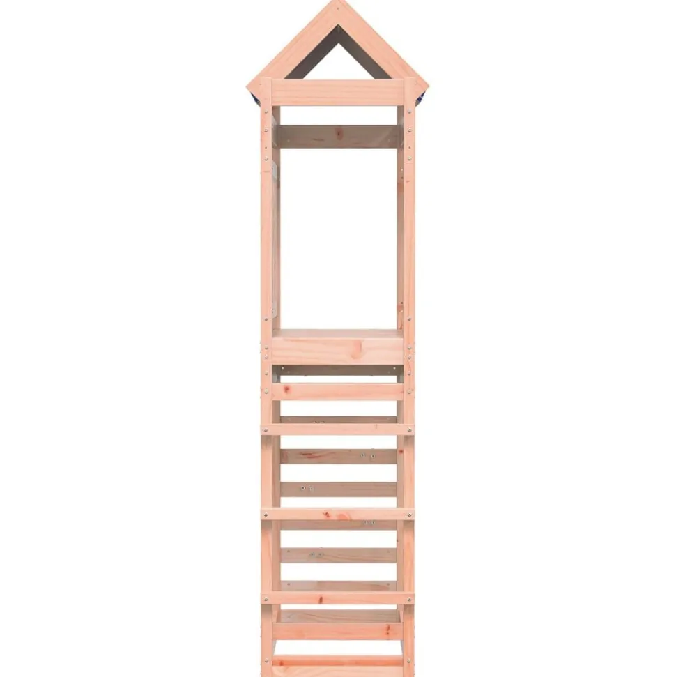 vidaXL Speeltoren Bruin 85 x 52,5 x 239 cm Massief Douglas hout