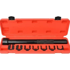 vidaXL Spoorstang installeer/verwijder set 8-delig