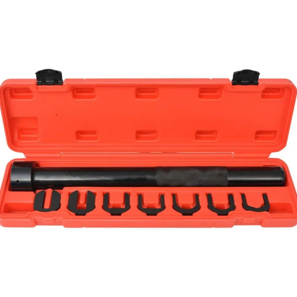 vidaXL Spoorstang installeer/verwijder set 8-delig