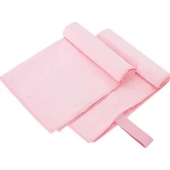 vidaXL Sporthanddoeken 2 pcs Roze 50 x 30 cm Polyester en polyamide