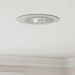 vidaXL Spotje 6 pcs Zilver 9 x 9 x 2 cm Aluminium