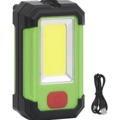 vidaXL Spotlight draagbaar solar LED 7 W koudwit