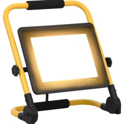 vidaXL Spotlight met handvat LED 100 W warmwit