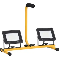 vidaXL Spotlight met handvat LED 2x30 W koudwit
