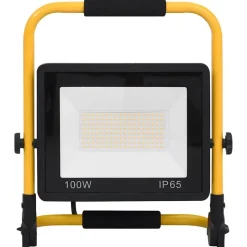 vidaXL Spotlight met handvat LED 100 W koudwit