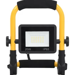 vidaXL Spotlight met handvat LED 20 W warmwit