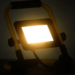 vidaXL Spotlight met handvat LED 30 W warmwit