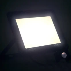 vidaXL Spotlight met sensor LED 100 W koudwit