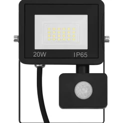 vidaXL Spotlight met sensor LED 20 W warmwit