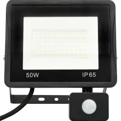 vidaXL Spotlight met sensor LED 50 W koudwit