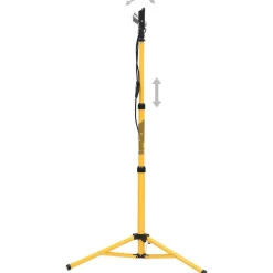 vidaXL Spotlight met statief LED 2x50 W warmwit