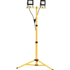 vidaXL Spotlight met statief LED 2x30 W koudwit