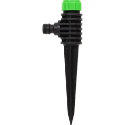 vidaXL Sproeiers 6 st 3x6x19,5 cm ABS en PP groen en zwart