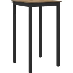 vidaXL Staande Bartafel Bewerkt hout