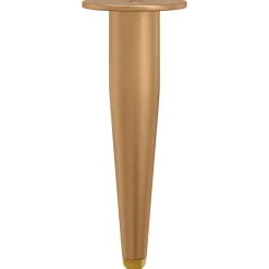 vidaXL Staande Poten 2 pcs Goud 98 x 40 mm IJzer