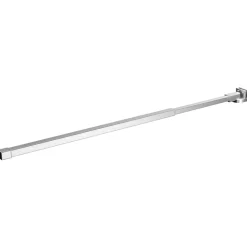 vidaXL Stabilisatiestang voor badwand 70-120 cm roestvrij staal