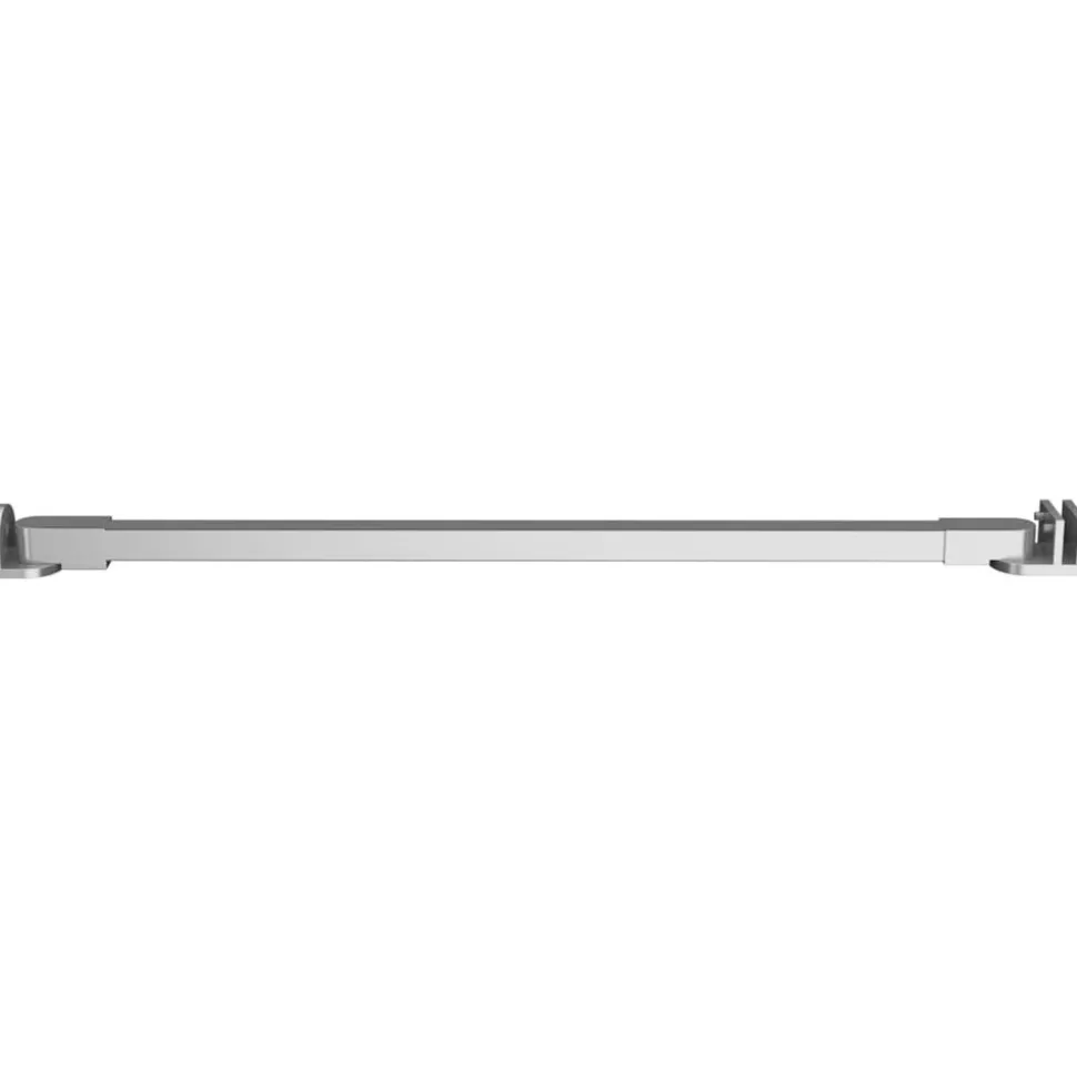 vidaXL Stabilisatiestang voor badwand 47,5 cm roestvrij staal