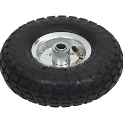 vidaXL Steekwagenwielen 4,10/3,50-4 (260x83) rubber 2 st
