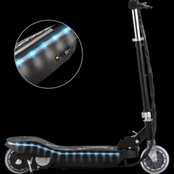 vidaXL Step elektrisch met LED 120 W zwart