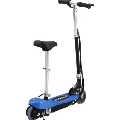 vidaXL Step elektrisch met zitje 120 W blauw