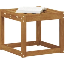 vidaXL Stoelbank Naturel 43 x 43 x 37 cm Massief Acaciahout