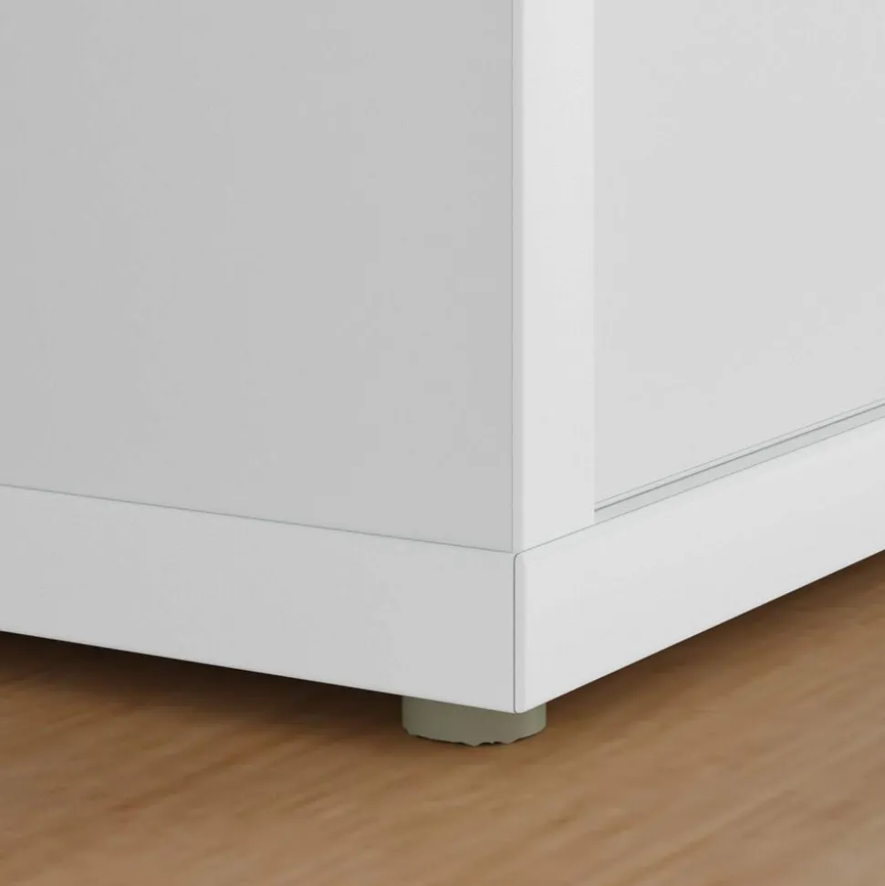 vidaXL Stoelpoot Vloerbeschermers 2 pcs Doorzichtig Ø 15 x 16 mm PVC