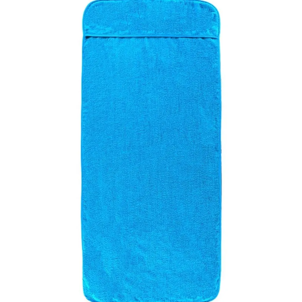 vidaXL Strandhanddoeken 2 st 400 g/m² 60x135 cm stof turquoise
