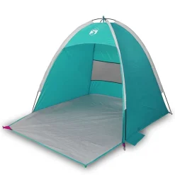 vidaXL Strandtent 3-persoons waterdicht zeegroen
