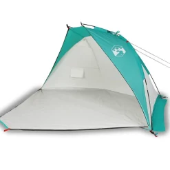 vidaXL Strandtent 268x223x125 cm 185T polyester zeegroen