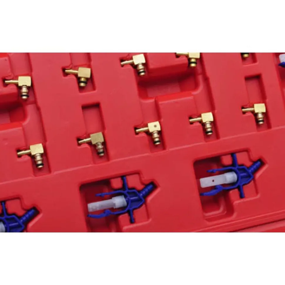 vidaXL Stroommeter voor Common Rail Diesel met adapterset