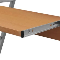 vidaXL Studenten computerbureau 60 x 40 x 74 cm (bruin)