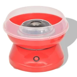 vidaXL Suikerspinmachine 480 W rood