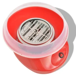vidaXL Suikerspinmachine 480 W rood