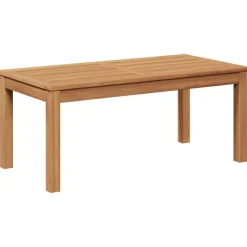 vidaXL Tafel Bruin 95 x 45 x 40 cm Massief Teakhout