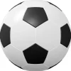 vidaXL Tafel Voetballen 12 pcs Wit 3,6 x 3,6 cm Polypropyleen