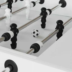 vidaXL Tafel Voetballen 12 pcs Wit 3,6 x 3,6 cm Polypropyleen