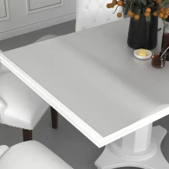 vidaXL Tafelbeschermer 100x60 cm 1,6 mm PVC mat