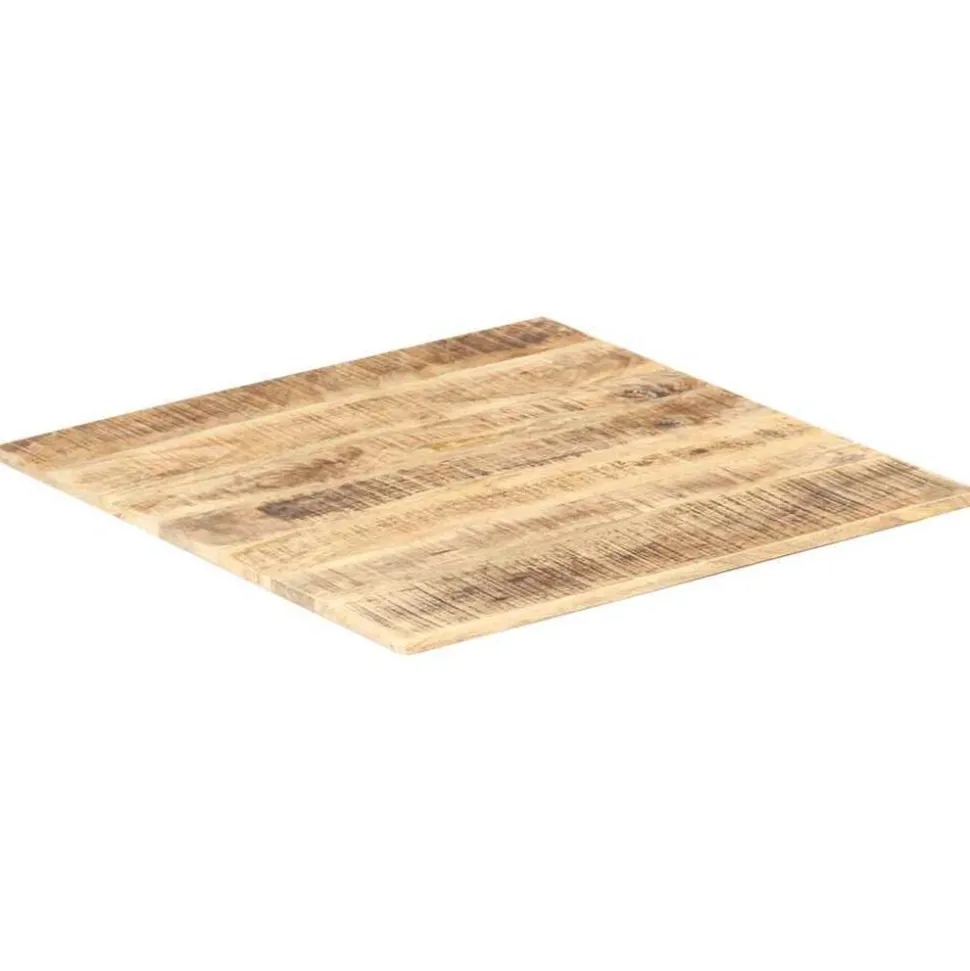 vidaXL Tafelblad 15-16 mm 60x60 cm massief mangohout