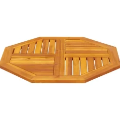vidaXL Tafelblad achthoekig 70x70x2 cm massief acaciahout