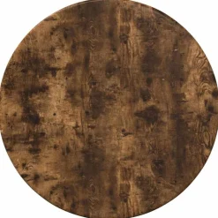 vidaXL Tafelblad Gerookt eiken Ø 30 x 1,5 cm Bewerkt hout