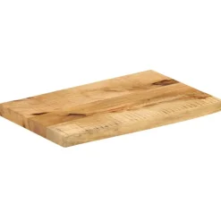 vidaXL Tafelblad met natuurlijke rand 40x20x2,5 cm massief mangohout