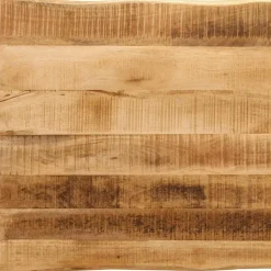 vidaXL Tafelblad met natuurlijke rand 40x40x3,8 cm massief mangohout