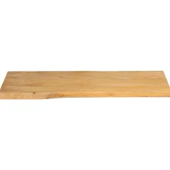 vidaXL Tafelblad met natuurlijke rand 80x40x3,8 cm massief mangohout